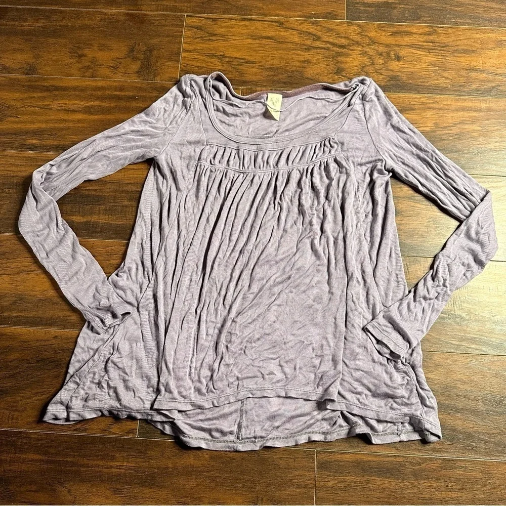 Free People Purple Love Valley Top